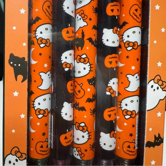Sanrio Hello Kitty Pink Halloween 3 Piece Stationary -Frankenstien & Mummy Theme - Picture 12 of 14
